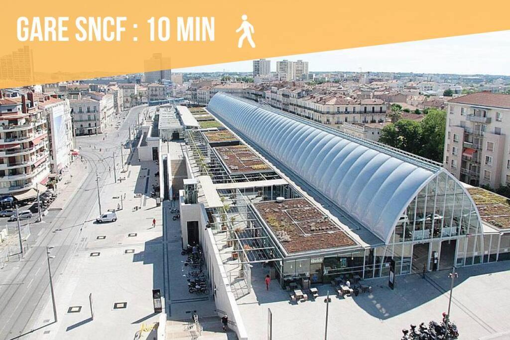 L'Ecucentre Avec Parking Inclu - 600M De La Place De La Comedie - Climatisation 蒙彼利埃 外观 照片